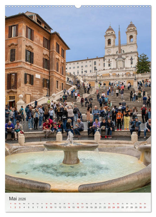 Rom - Ein Spaziergang durch die Ewige Stadt (CALVENDO Premium Wandkalender 2026)