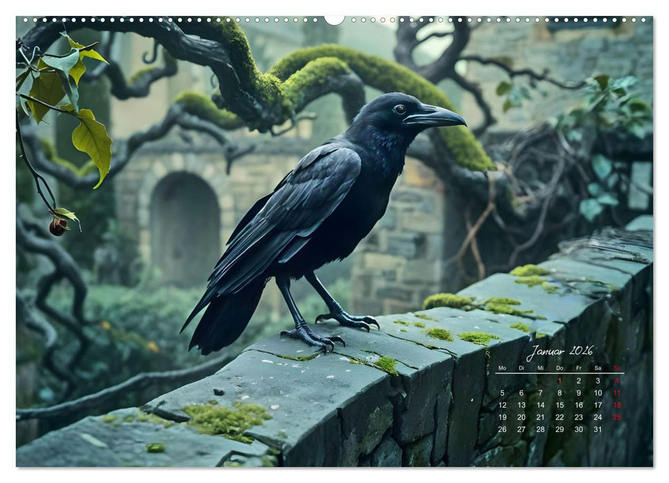 Schattenkuss - Tiere in den Armen der Nacht (CALVENDO Premium Wandkalender 2026)