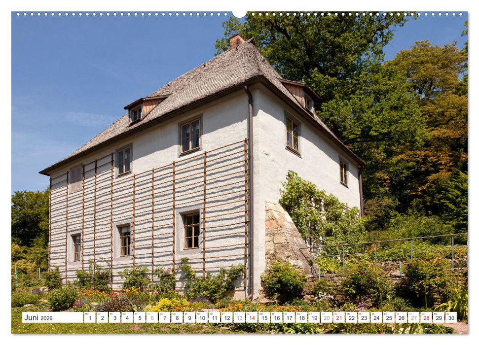 Thüringen - Weimar (CALVENDO Wandkalender 2026)