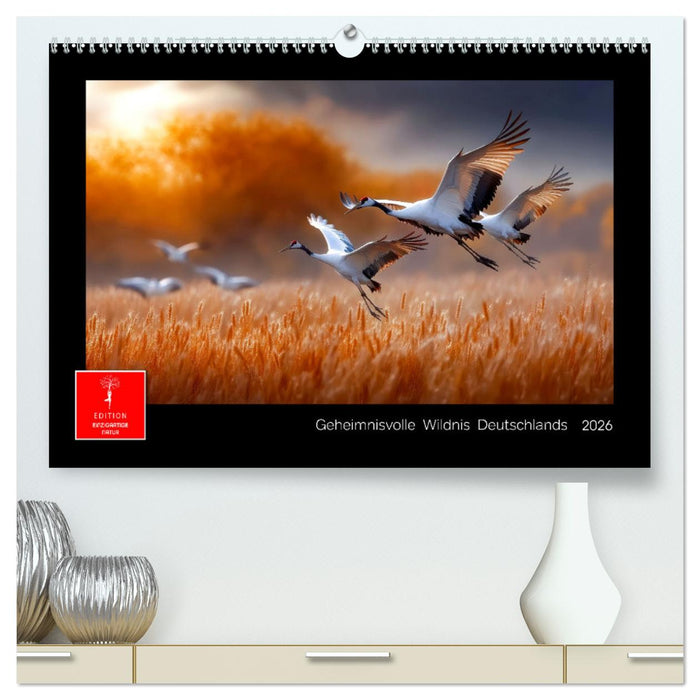 Geheimnisvolle Wildnis Deutschlands (CALVENDO Premium Wandkalender 2026)