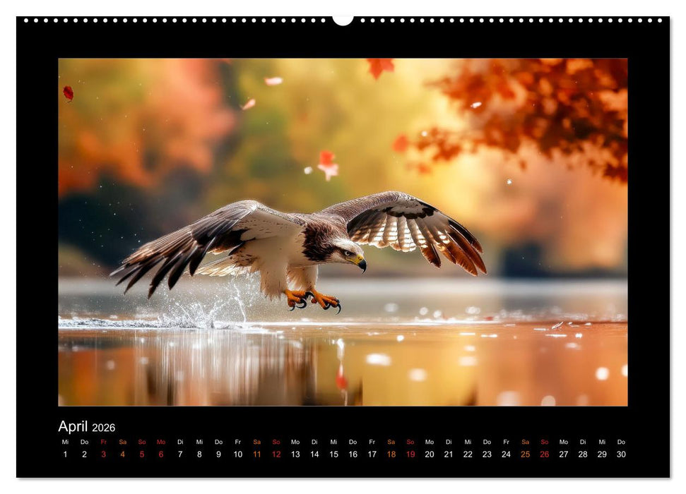 Geheimnisvolle Wildnis Deutschlands (CALVENDO Premium Wandkalender 2026)