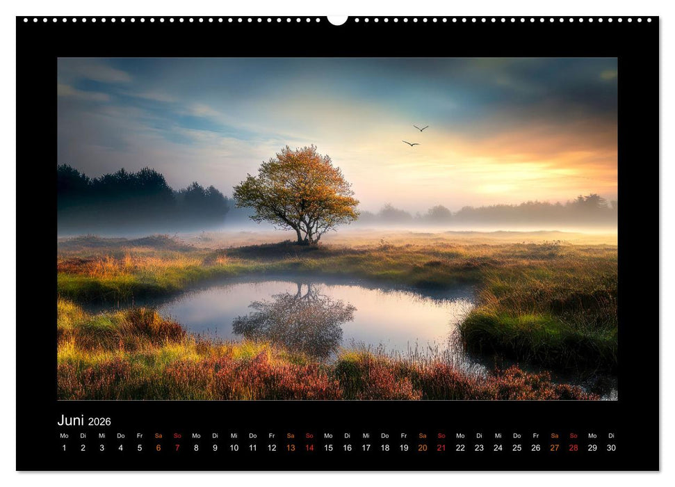 Geheimnisvolle Wildnis Deutschlands (CALVENDO Premium Wandkalender 2026)