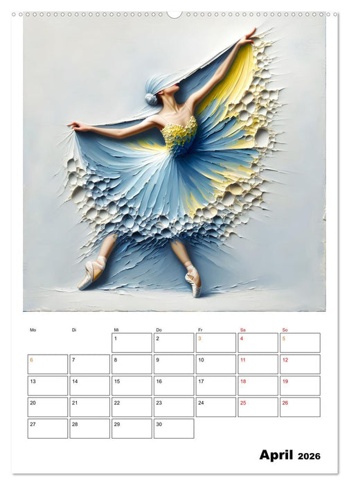 Tanz der Befreiung – Ballerina auf der Suche nach Freiheit (CALVENDO Premium Wandkalender 2026)