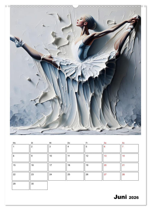 Tanz der Befreiung – Ballerina auf der Suche nach Freiheit (CALVENDO Premium Wandkalender 2026)