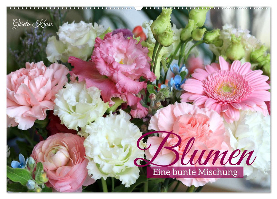 Blumen - Eine bunte Mischung (CALVENDO Wandkalender 2026)