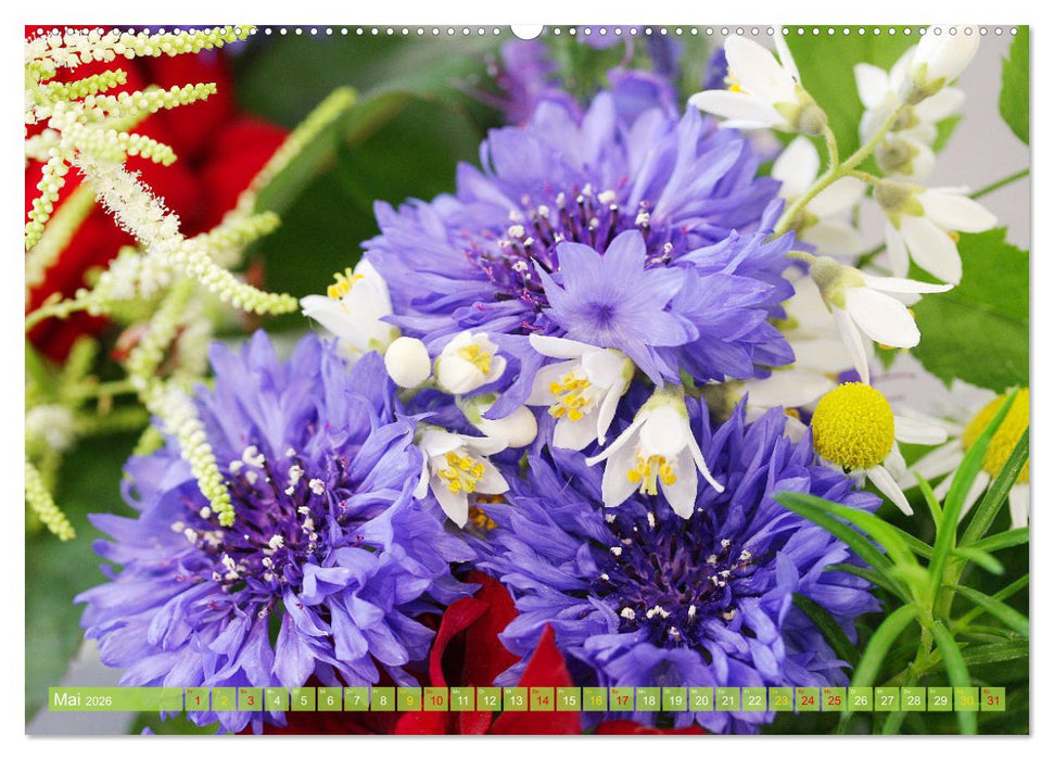 Blumen - Eine bunte Mischung (CALVENDO Wandkalender 2026)
