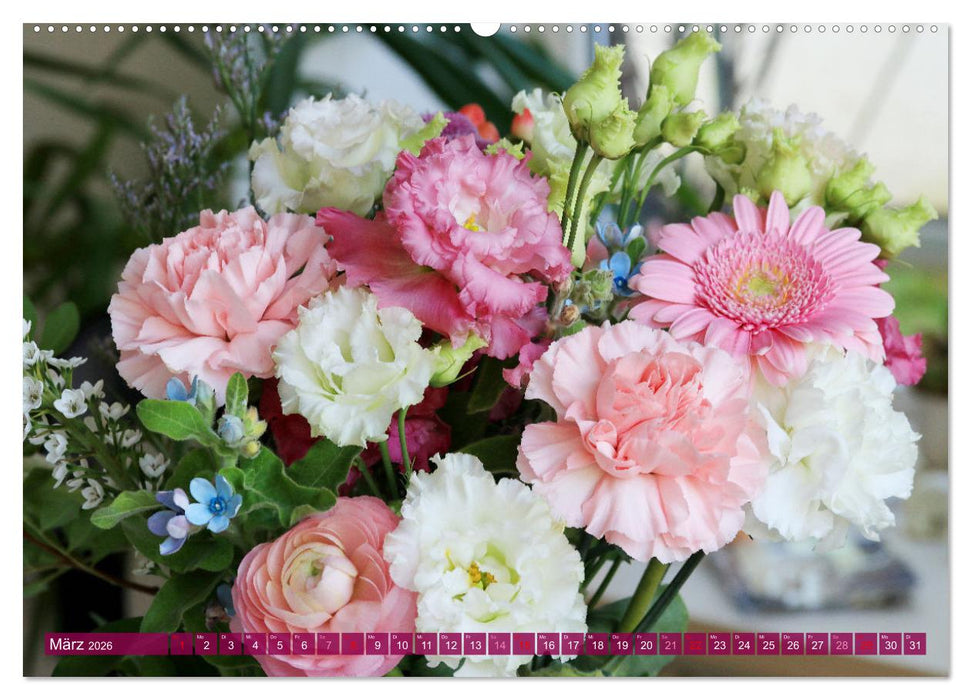 Blumen - Eine bunte Mischung (CALVENDO Premium Wandkalender 2026)