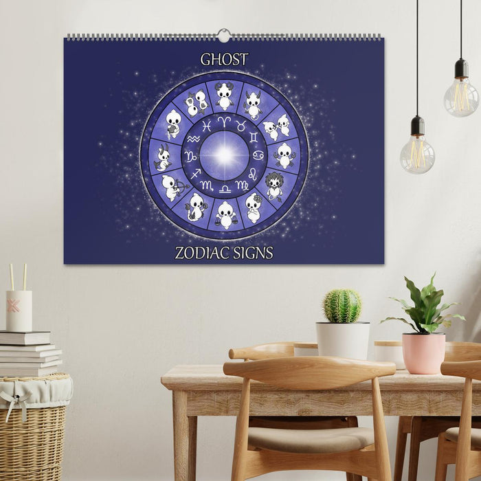 Geister Sternzeichen (CALVENDO Wandkalender 2026)