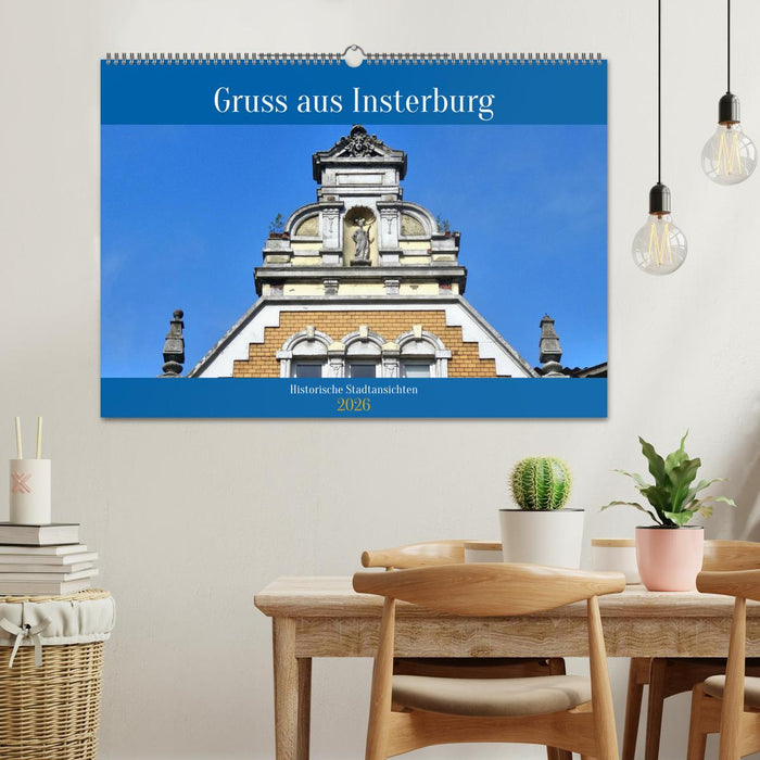 Gruss aus Insterburg - Historische Stadtansichten (CALVENDO Wandkalender 2026)