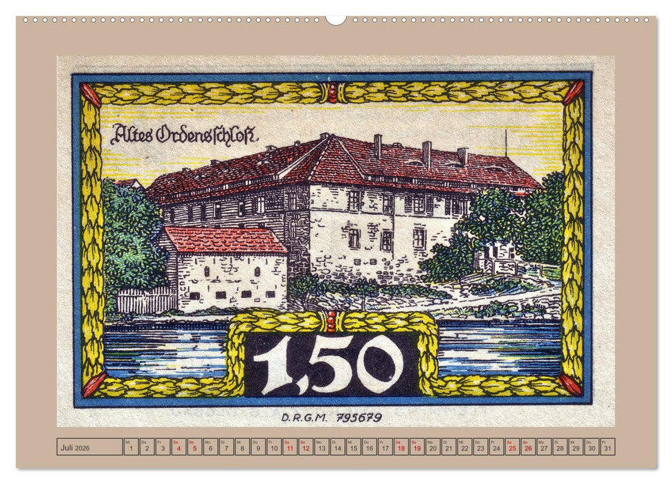 Gruss aus Insterburg - Historische Stadtansichten (CALVENDO Premium Wandkalender 2026)