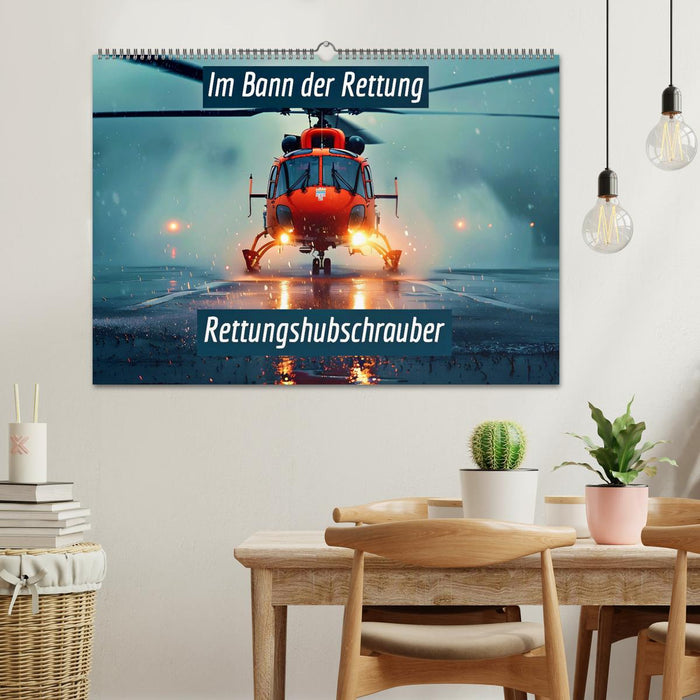 Im Bann der Rettung - Rettungshubschrauber (CALVENDO Wandkalender 2026)
