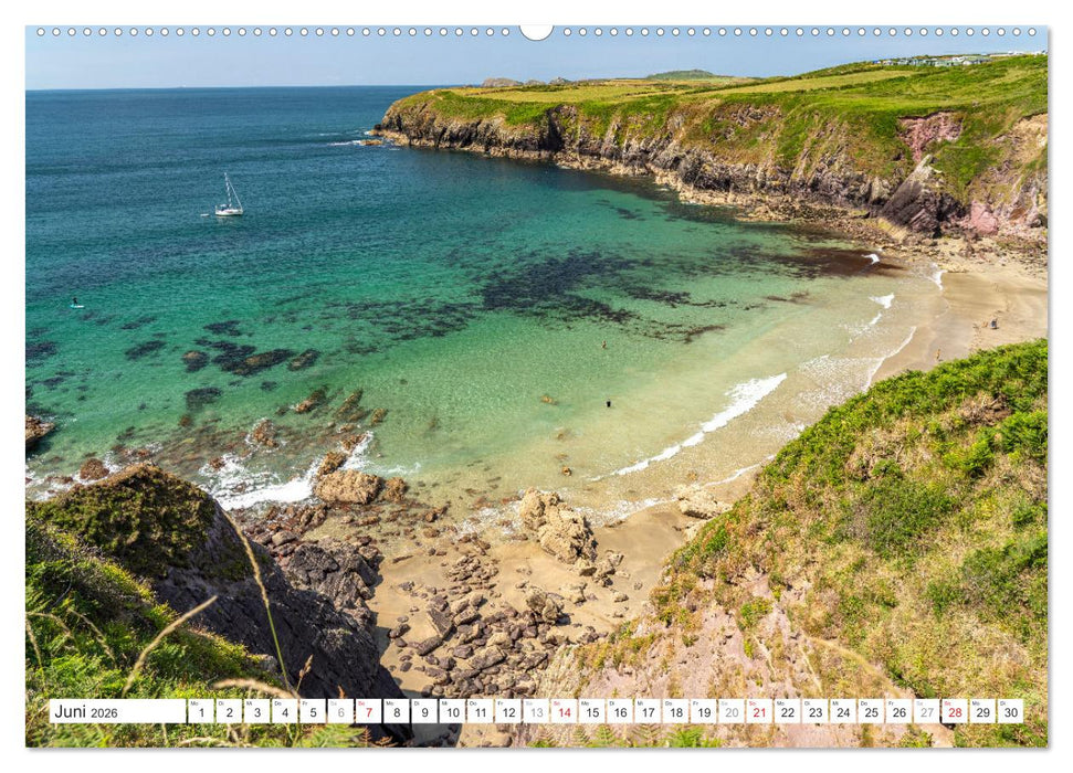 Großbritannien - Wales (CALVENDO Wandkalender 2026)