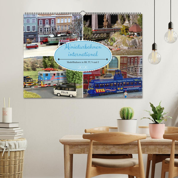 Miniaturbahnen international (CALVENDO Wandkalender 2026)