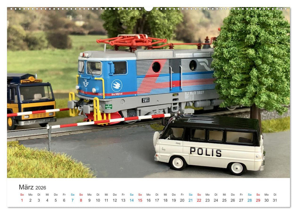 Miniaturbahnen international (CALVENDO Premium Wandkalender 2026)