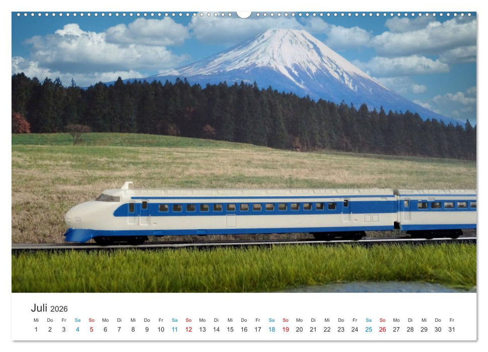Miniaturbahnen international (CALVENDO Premium Wandkalender 2026)