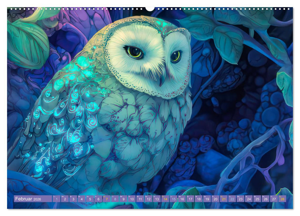 Art Nouveau trifft Märchenwelt (CALVENDO Wandkalender 2026)