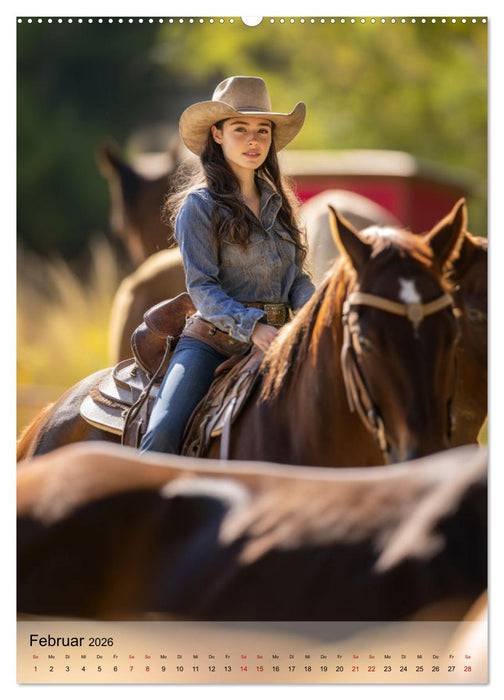 Im Einklang mit dem Pferd (CALVENDO Wandkalender 2026)