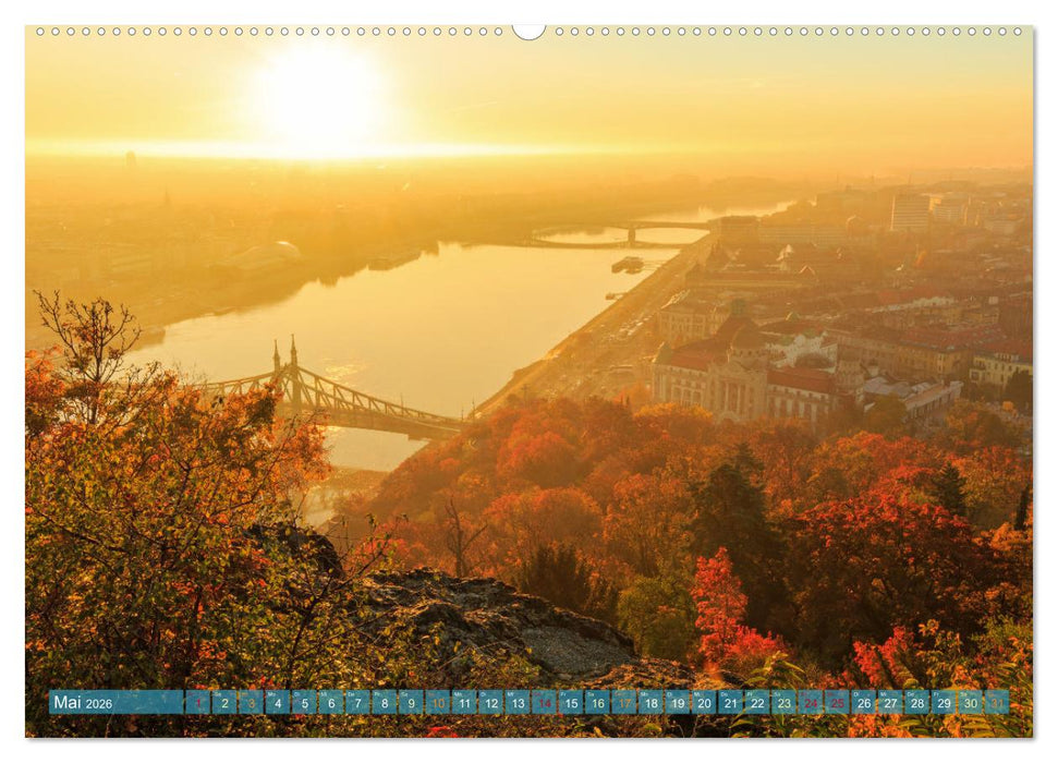 Romantisches Budapest - Ungarns schöne Hauptstadt an der Donau (CALVENDO Wandkalender 2026)