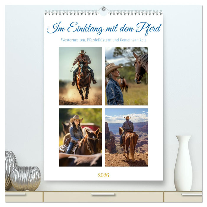 Im Einklang mit dem Pferd (CALVENDO Premium Wandkalender 2026)