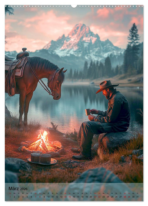 Im Einklang mit dem Pferd (CALVENDO Premium Wandkalender 2026)