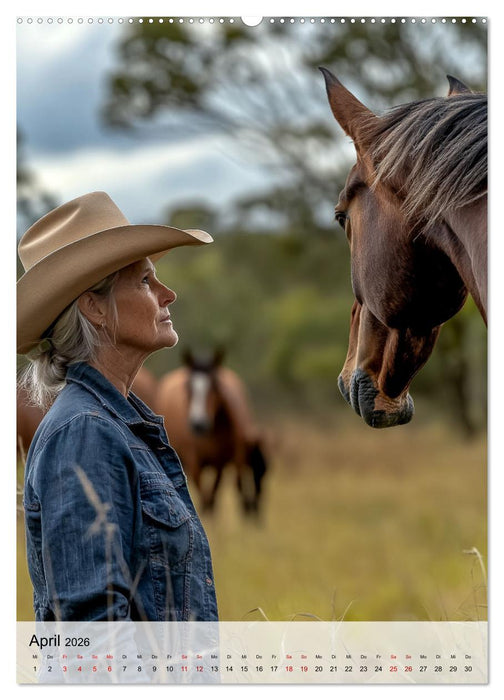Im Einklang mit dem Pferd (CALVENDO Premium Wandkalender 2026)