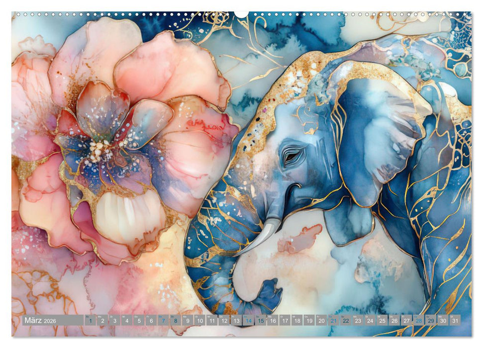 Farbenfrohe Giganten (CALVENDO Wandkalender 2026)