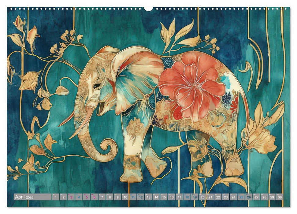 Farbenfrohe Giganten (CALVENDO Premium Wandkalender 2026)