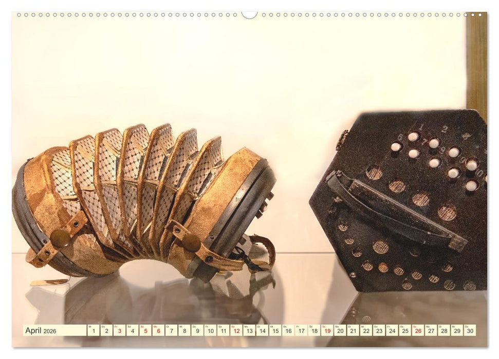 Concertina und Bandoneon (CALVENDO Premium Wandkalender 2026)