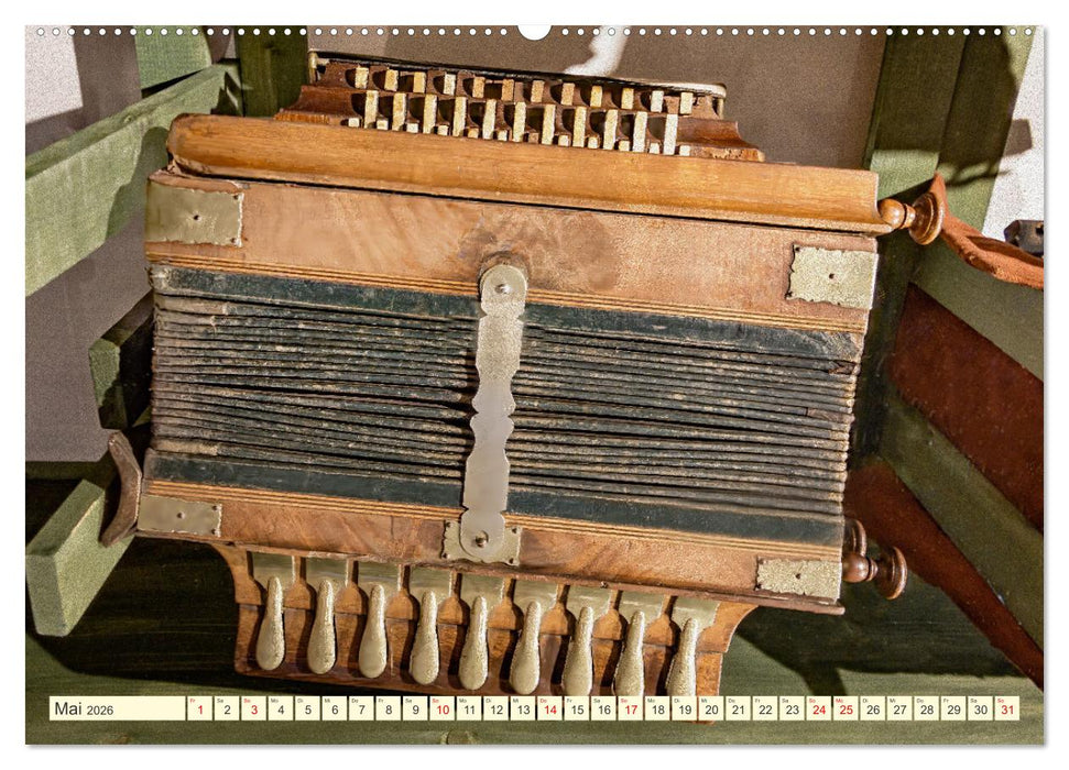 Concertina und Bandoneon (CALVENDO Premium Wandkalender 2026)