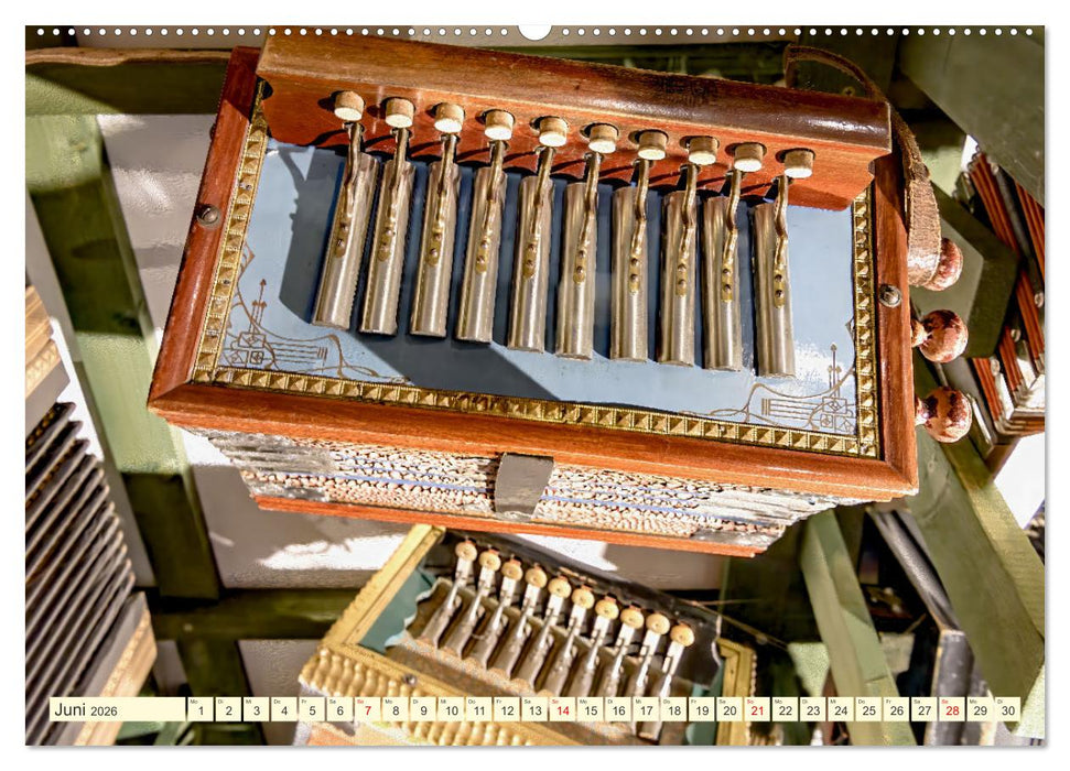 Concertina und Bandoneon (CALVENDO Premium Wandkalender 2026)