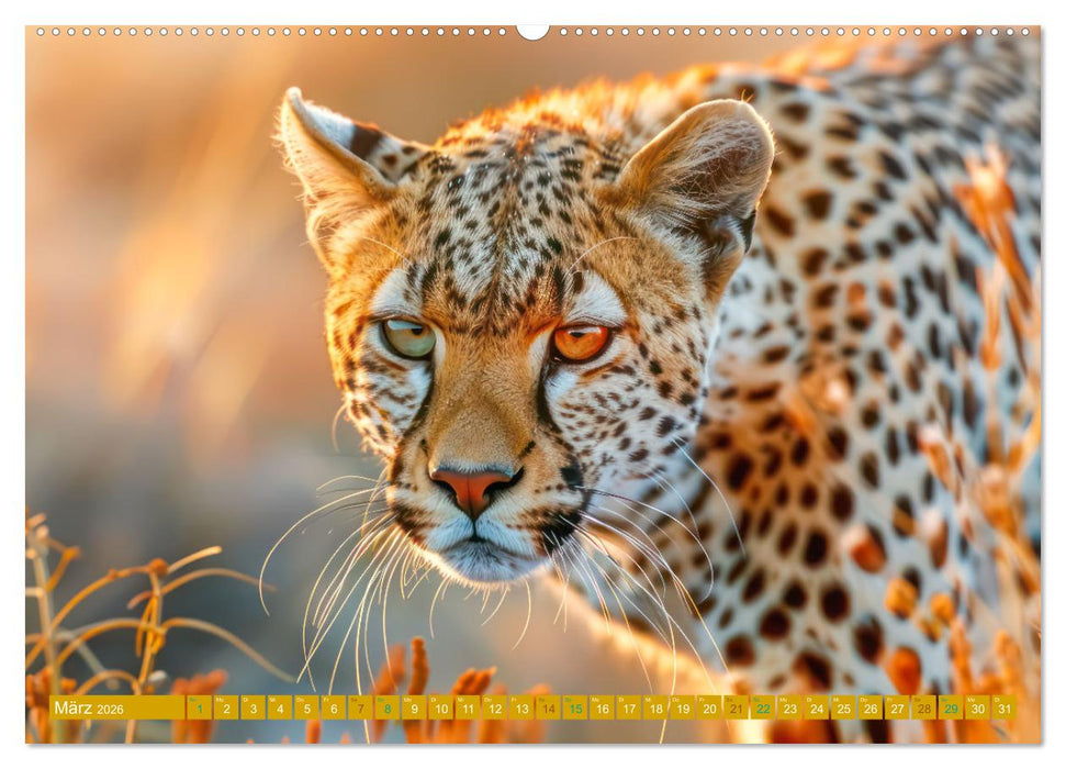 Hallo faszinierendes Afrika (CALVENDO Premium Wandkalender 2026)