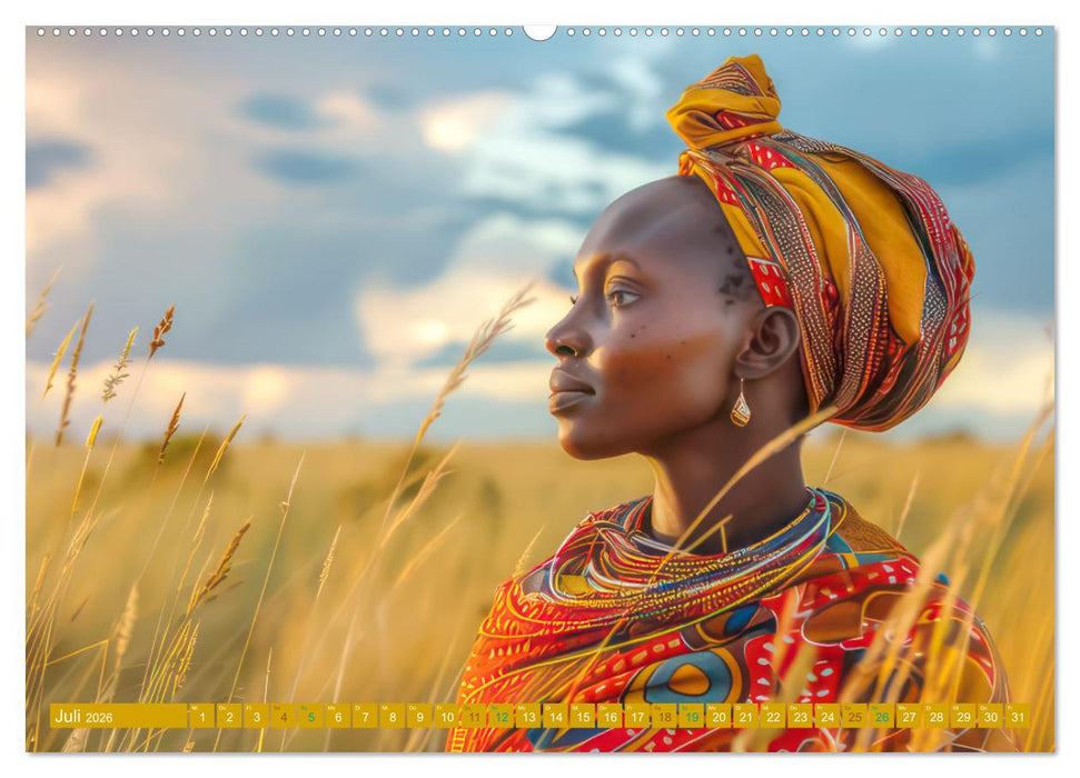 Hallo faszinierendes Afrika (CALVENDO Premium Wandkalender 2026)