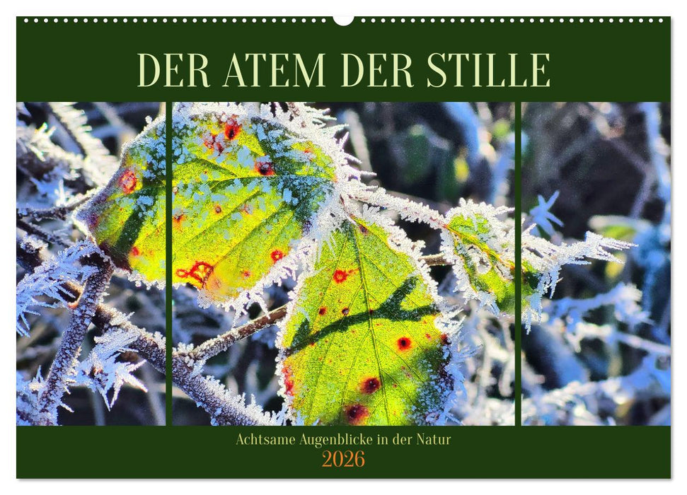 Der Atem der Stille - Achtsame Augenblicke in der Natur (CALVENDO Wandkalender 2026)