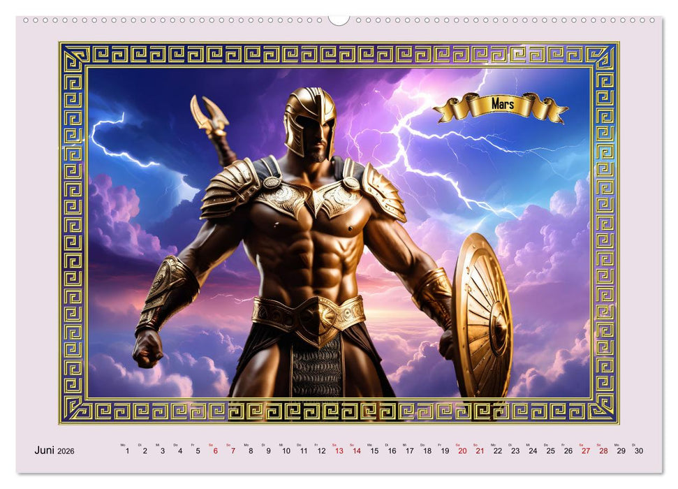 Römische Götter (CALVENDO Wandkalender 2026)