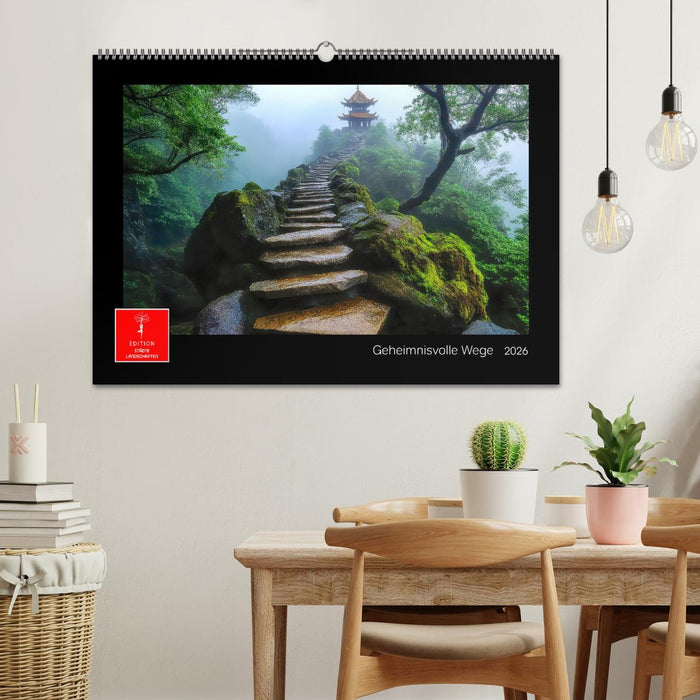 Geheimnisvolle Wege (CALVENDO Wandkalender 2026)