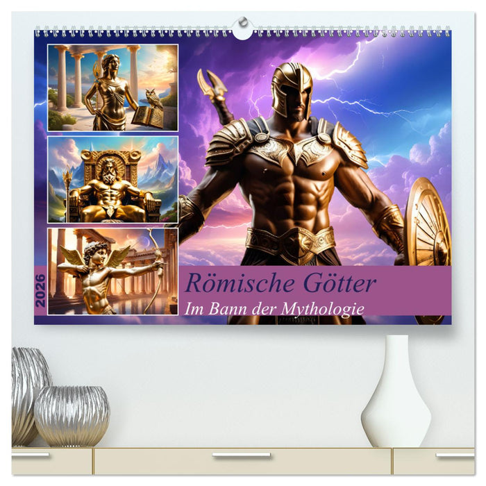 Römische Götter (CALVENDO Premium Wandkalender 2026)