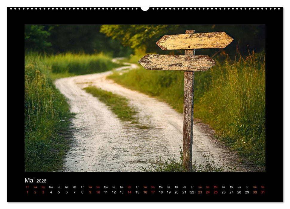 Geheimnisvolle Wege (CALVENDO Premium Wandkalender 2026)