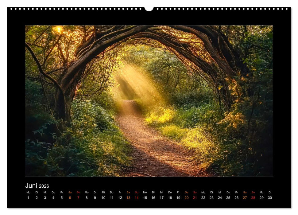 Geheimnisvolle Wege (CALVENDO Premium Wandkalender 2026)