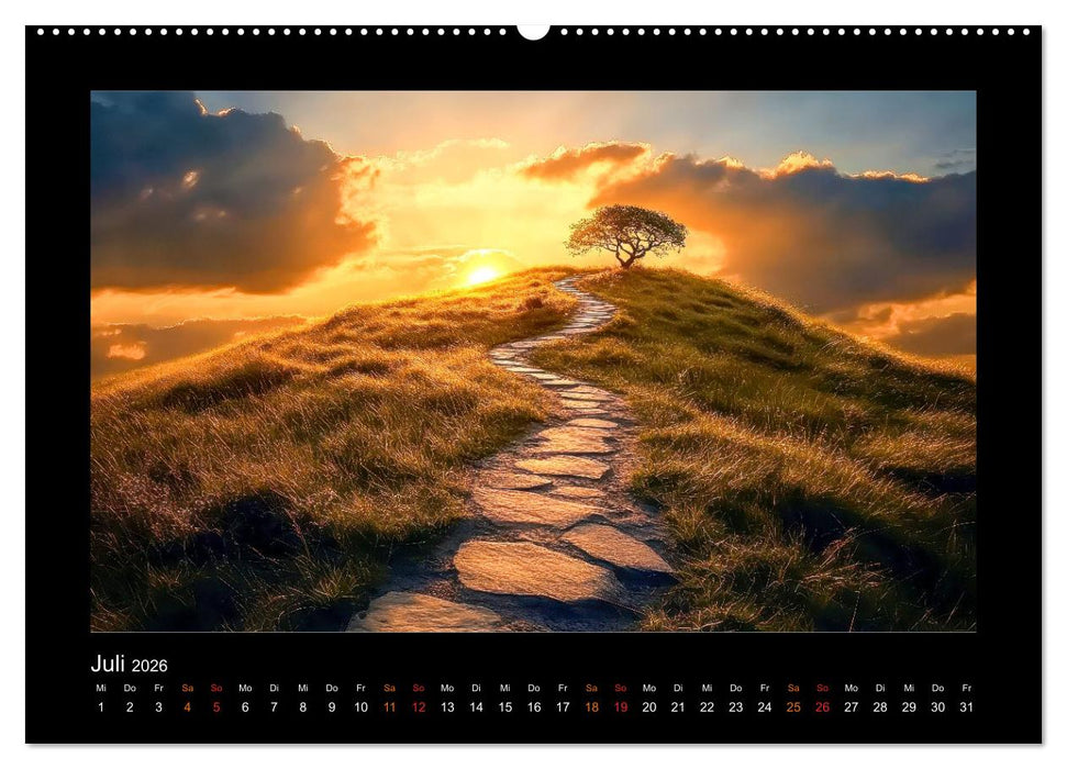 Geheimnisvolle Wege (CALVENDO Premium Wandkalender 2026)