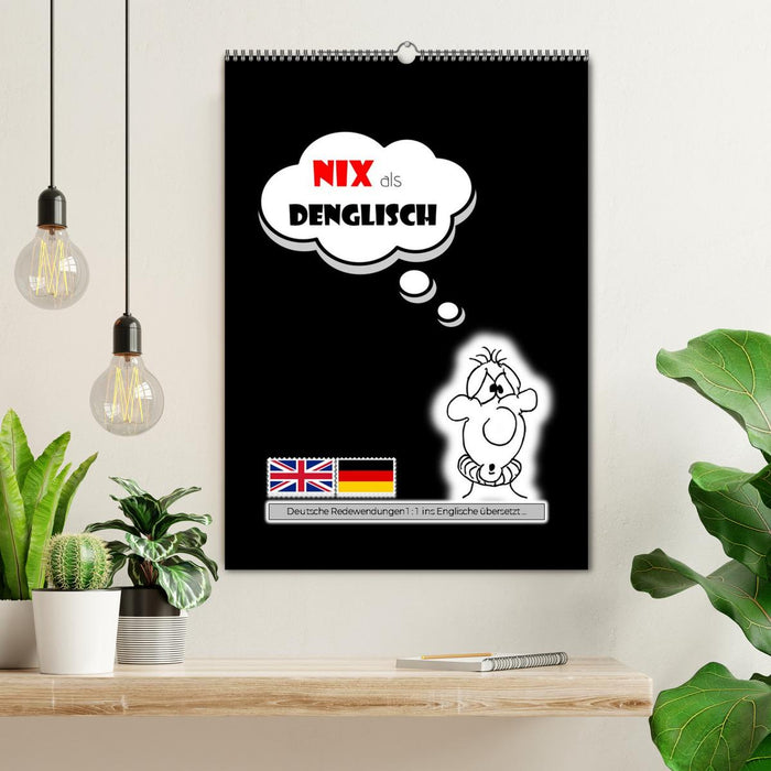 Nix als DENGLISCH (CALVENDO Wandkalender 2026)