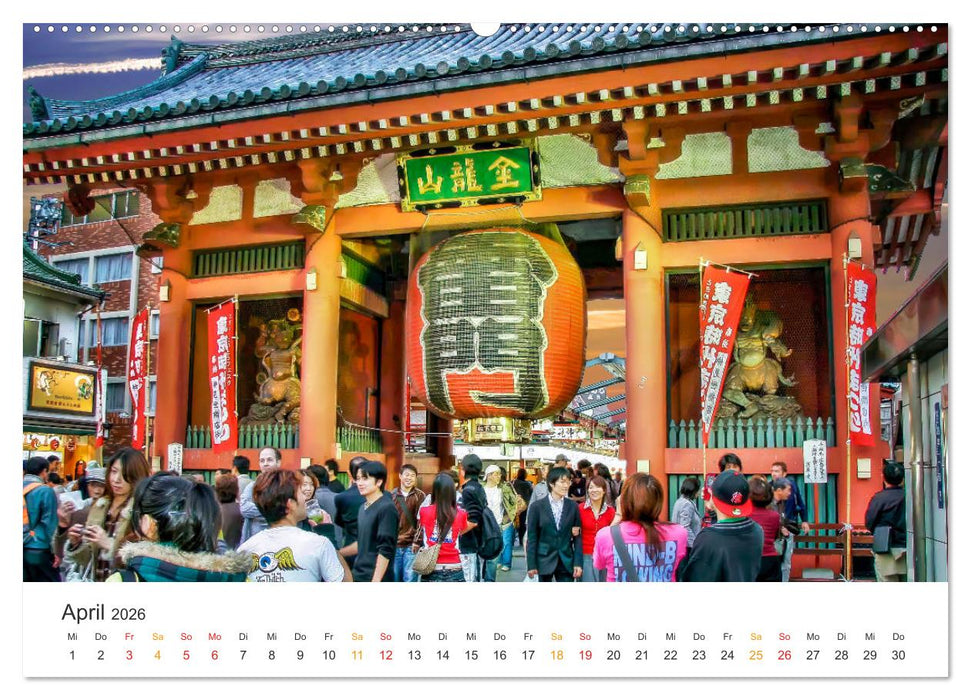 Japan - Tradition und Innovation (CALVENDO Wandkalender 2026)