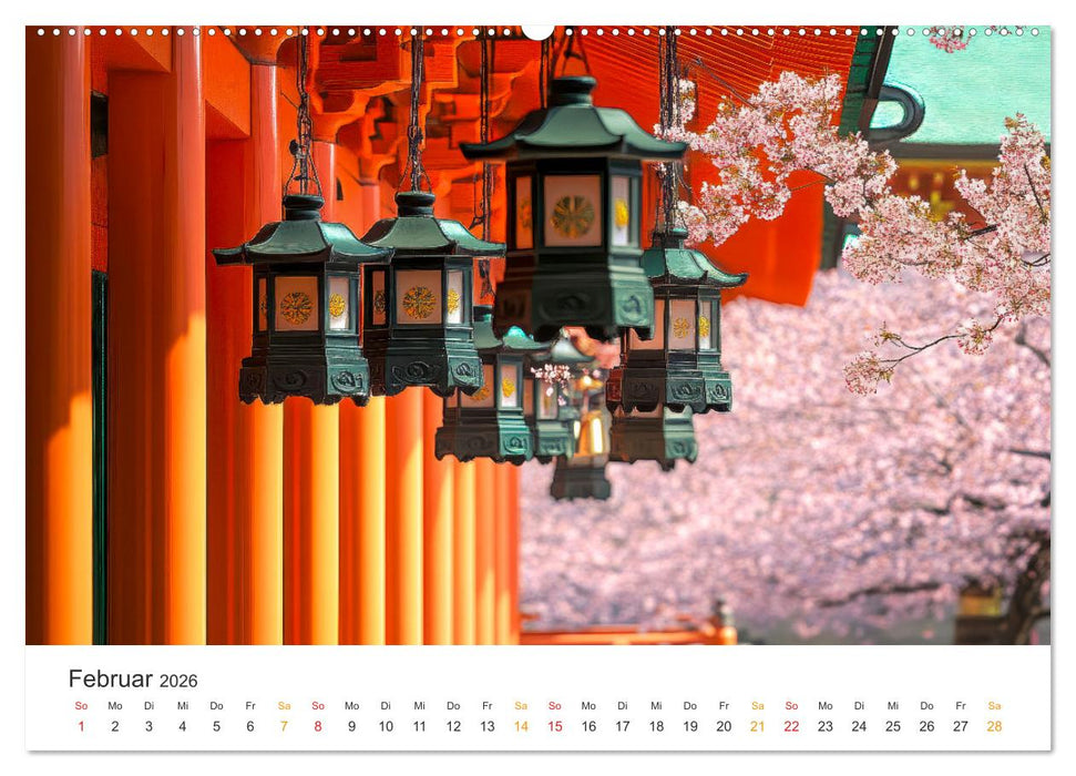 Japan - Tradition und Innovation (CALVENDO Premium Wandkalender 2026)