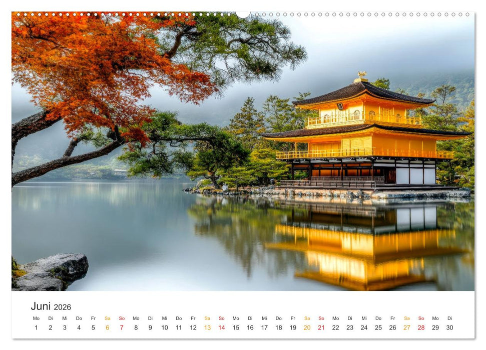 Japan - Tradition und Innovation (CALVENDO Premium Wandkalender 2026)