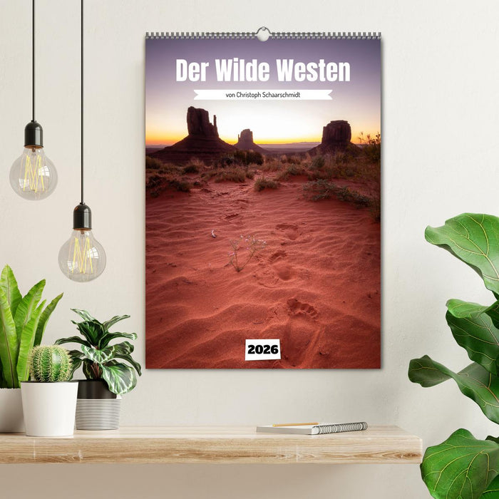 Durch den wilden Westen (CALVENDO Wandkalender 2026)