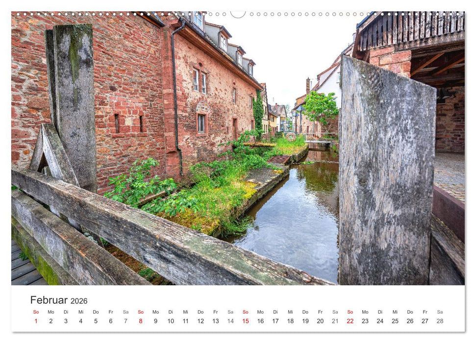 Schriesheim an der Bergstraße - Impressionen aus Stadt und Natur (CALVENDO Wandkalender 2026)