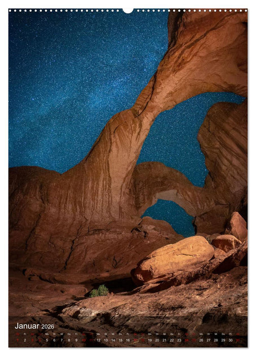 Durch den wilden Westen (CALVENDO Premium Wandkalender 2026)