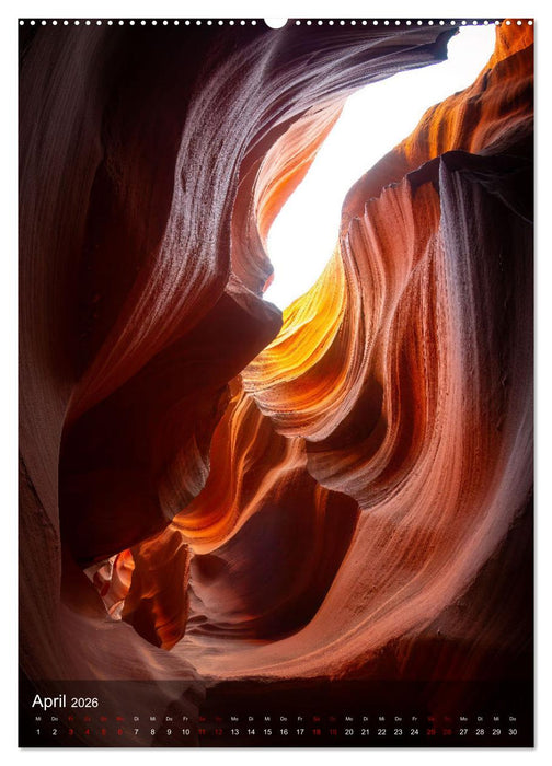 Durch den wilden Westen (CALVENDO Premium Wandkalender 2026)