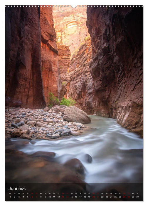 Durch den wilden Westen (CALVENDO Premium Wandkalender 2026)