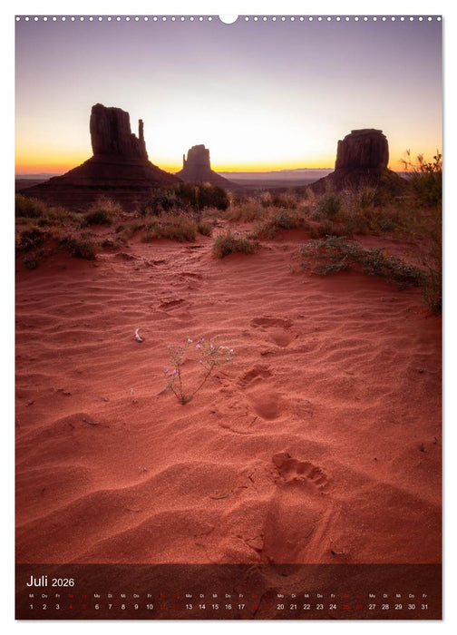 Durch den wilden Westen (CALVENDO Premium Wandkalender 2026)