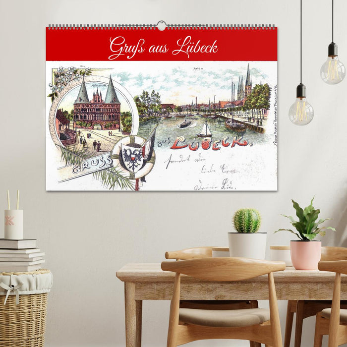 Gruß aus Lübeck (CALVENDO Wandkalender 2026)
